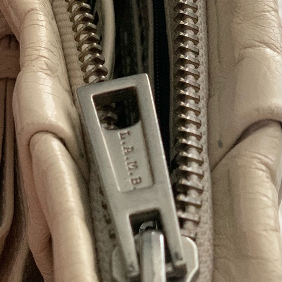 Authentic L.A.M.B Leather Clutch by Gwen Stefani - Picture 3 of 7